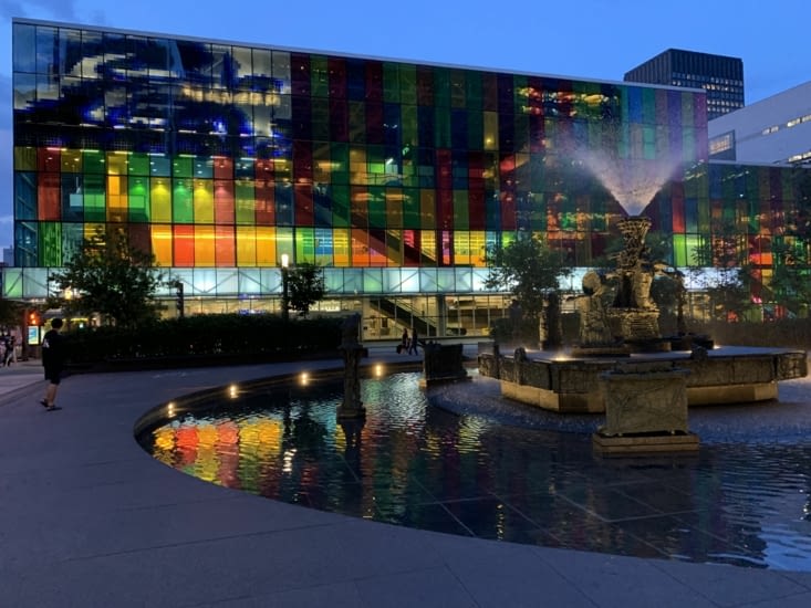 Le soir c’est sympa aussi (palais des congrès)