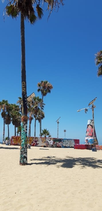 Venice Beach, Quartier ambiance bohème de Los Angeles.