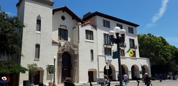 El Pueblo, quartier mexicain.  Le plus vieux quartier de LA.