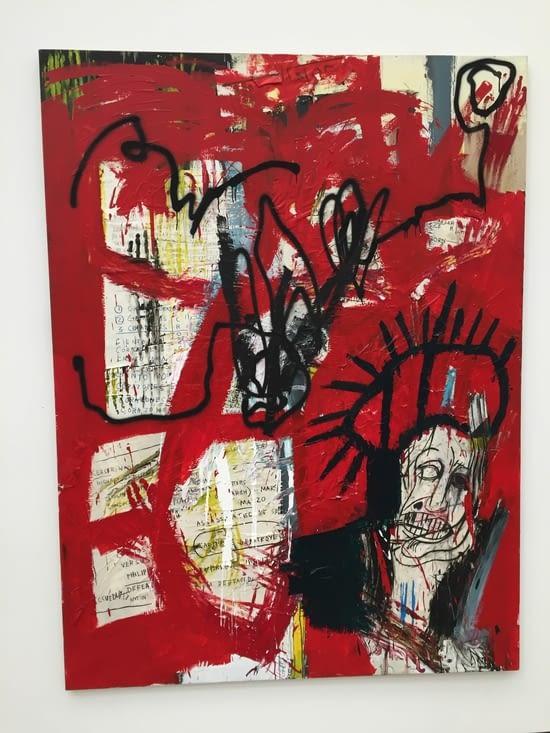 Musée BROAD : exposition permanente - Jean Michel BASQUIAT