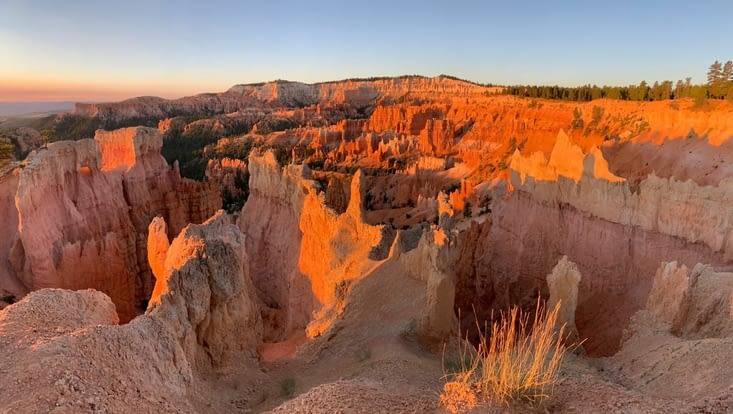 Sunrise à Bryce Canyon