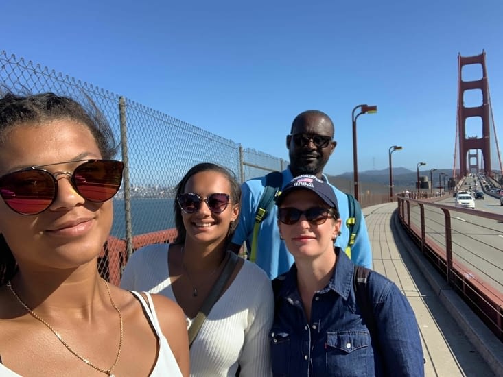 Traversée du Golden Gate Bridge à pied