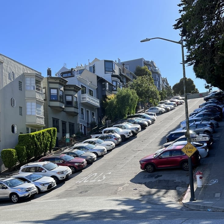 San Francisco - Quartier de Russian Hill
