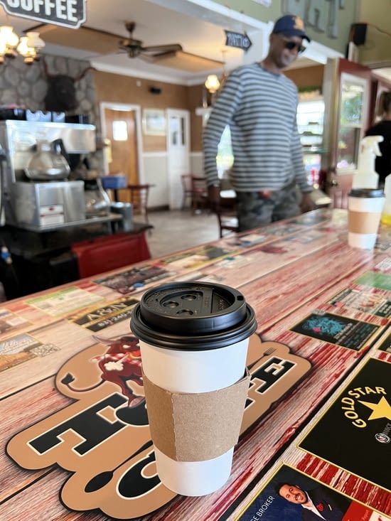 Café américain, une institution