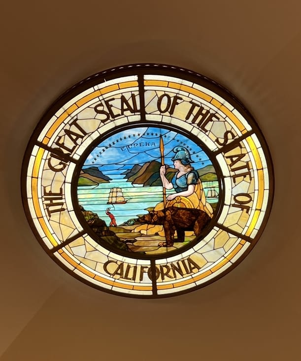 Eurêka, le sceau de l’état de Californie