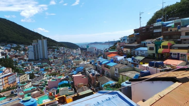 Avec une magnifique vue sur la mer ..