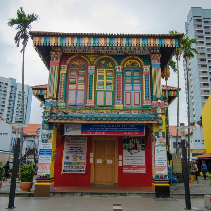 La Tan house : maison la plus colorée de Singapour