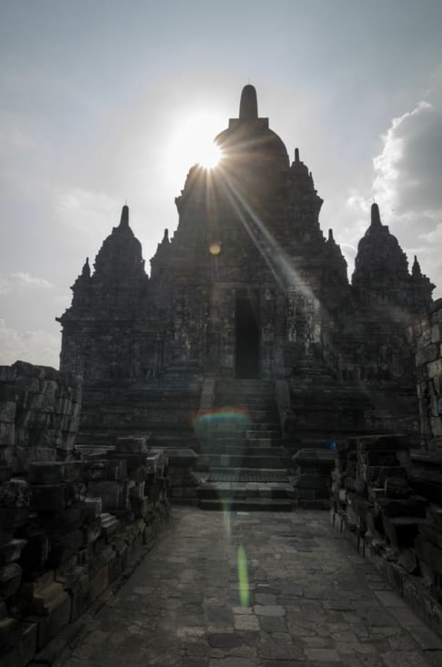 Candi Sewu, autre temple à coté du Prambanan