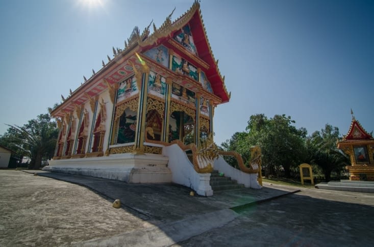 Le temple de Lak Sao