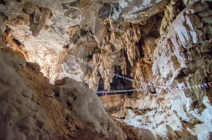 L'entrée de la grotte
