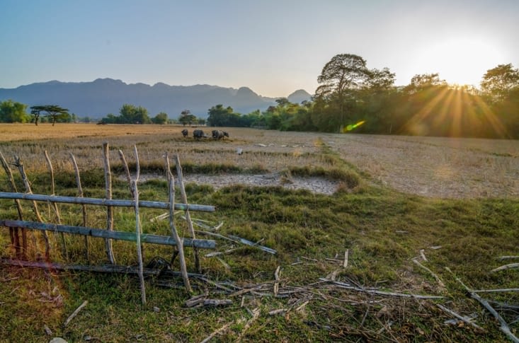 Sur la route vers Konglor