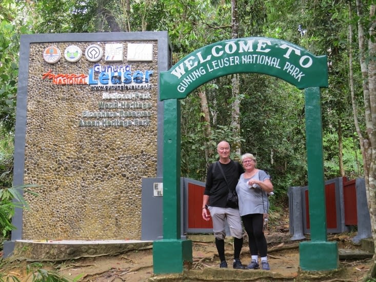 Entrée du parc du Gunung Leuser