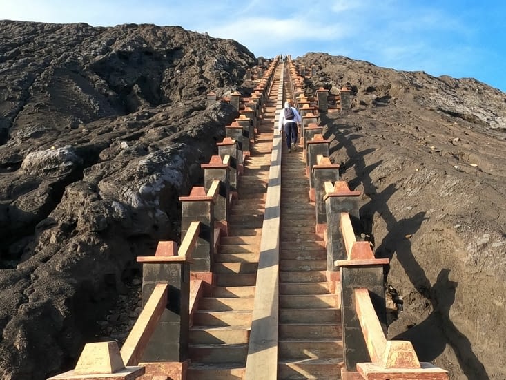 Paré pour les 240 marches