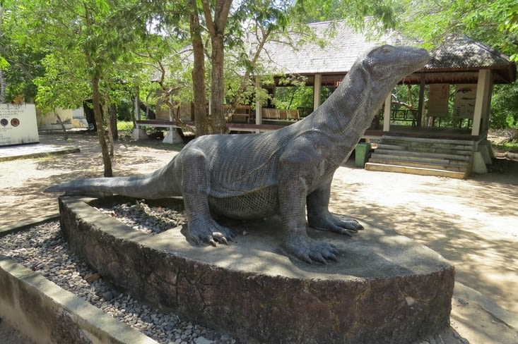 A l’entrée du parc un faux pour avoir un aperçu