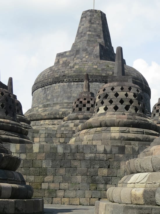 Q16 Qui y’a-t-il sous la cloche centrale de Borobudur ?