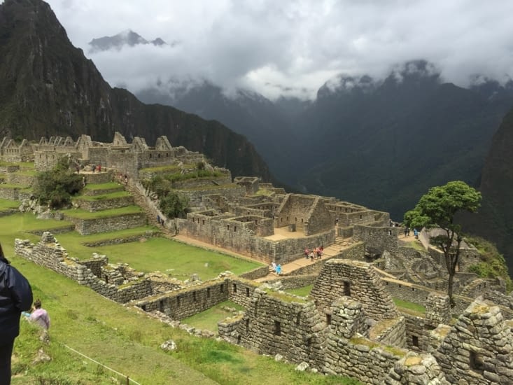 Vue d'ensemble du site Inca