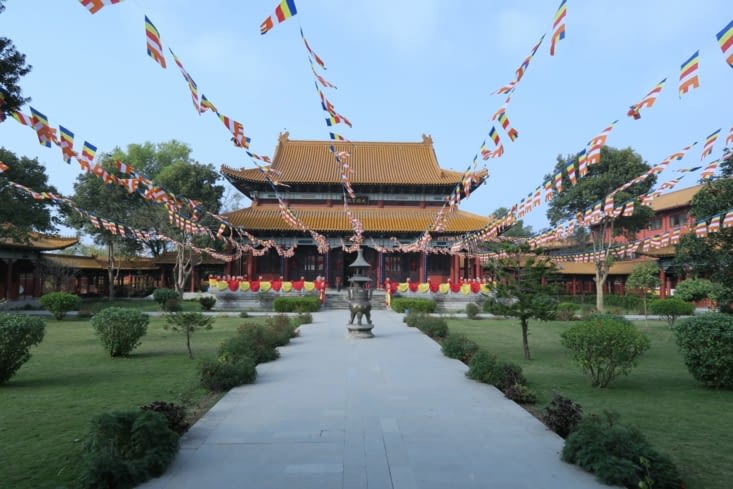 Le Temple bouddhiste chinois à Lumbini
