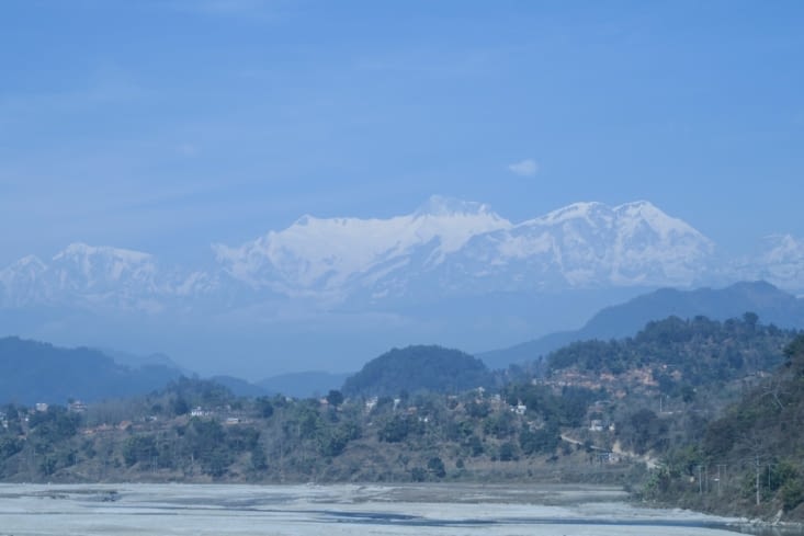 Sur la route de Pokhara