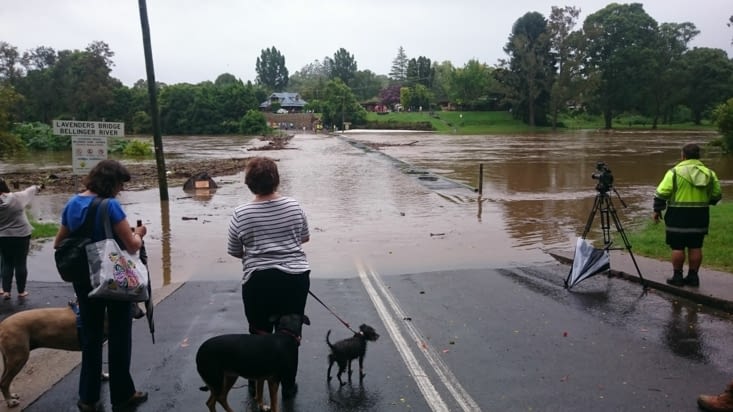 Les Inondations à Bellingen
