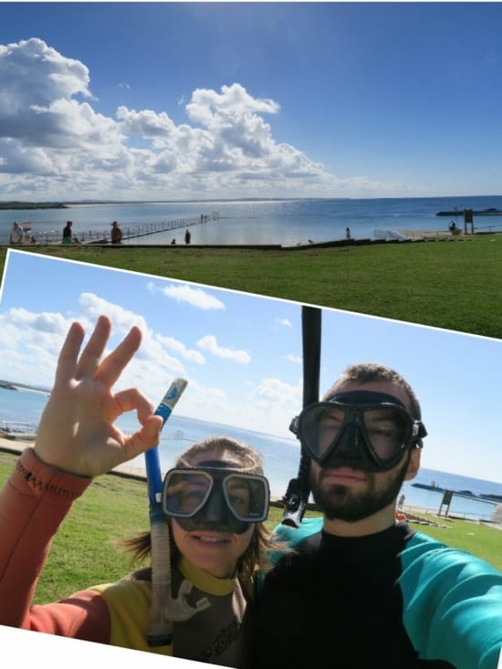 Snorkeling seconde, avec plein de beaux poissons