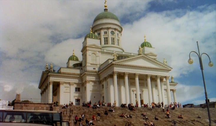 La cathédrale d'Helsinki est majestueuse