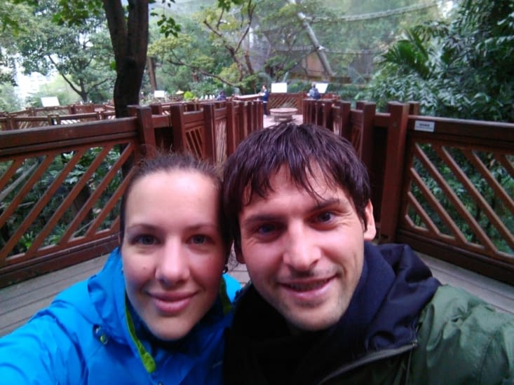 Au parc de Hong Kong