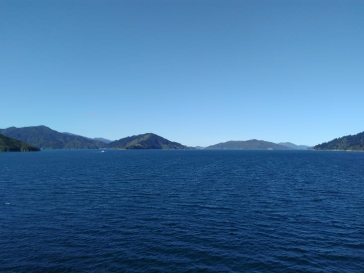 Arrivée dans l'île du Sud