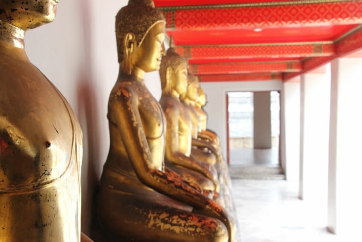 Bouddhas au Wat Pho