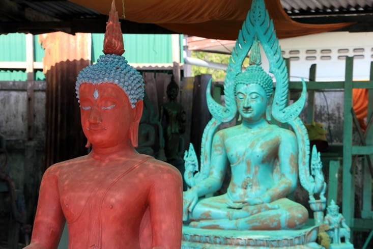 Fabrication de bouddhas