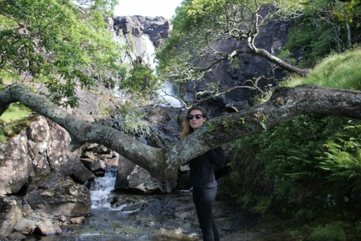 Pause cascade vers Killiechronan