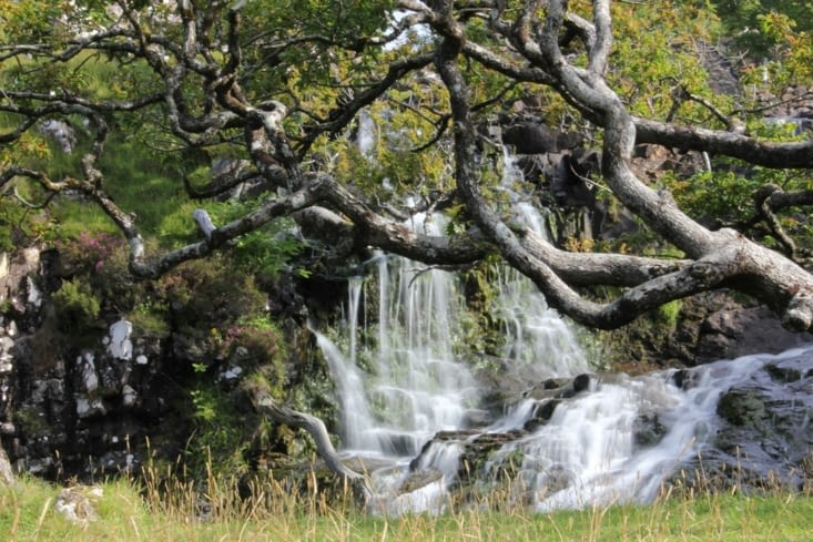 Cascade sur l'île de Mull