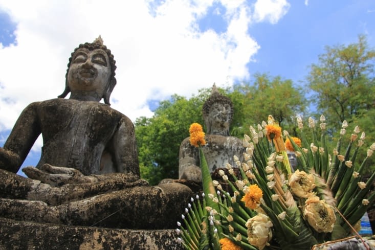 Offrande à Bouddha