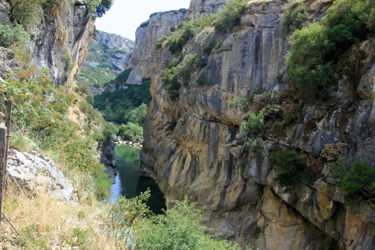 Dernier coup d’œil sur les gorges et le rio Irati