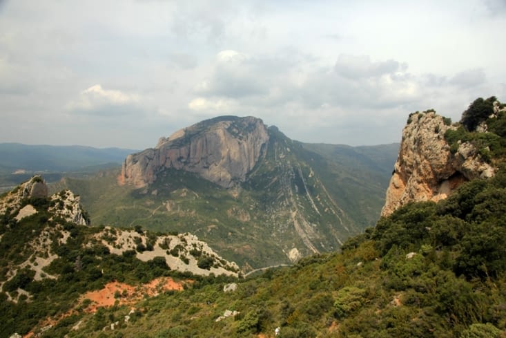 Panorama sur le versant droit du Rio Gallego