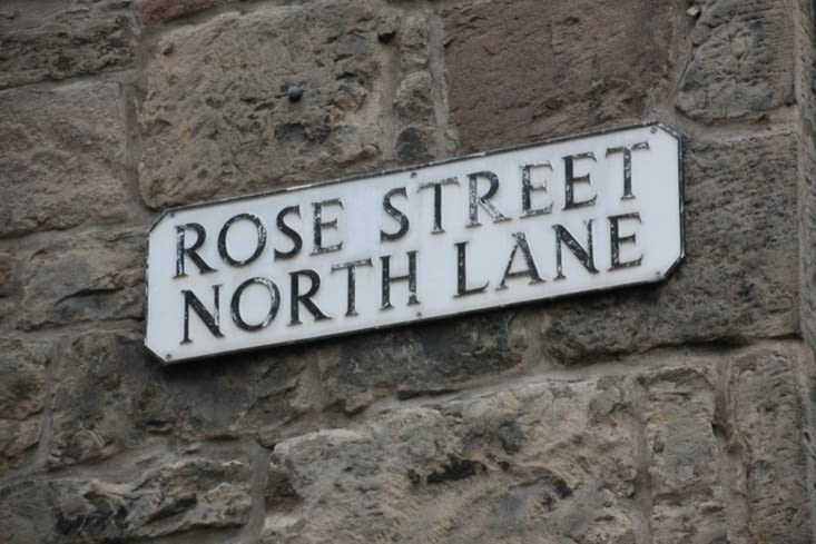 Rose street : l’idéal pour se désaltérer