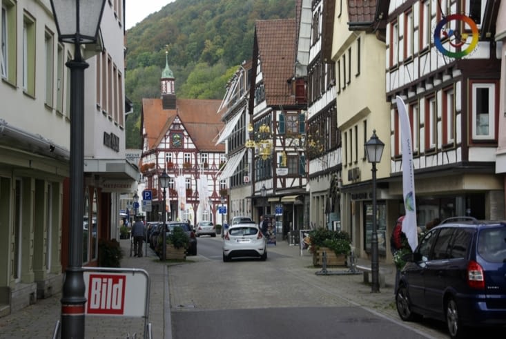 Dans les rues de Bad Urach