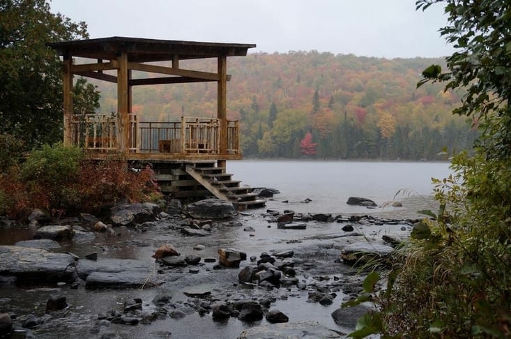 Un lac du Quebec