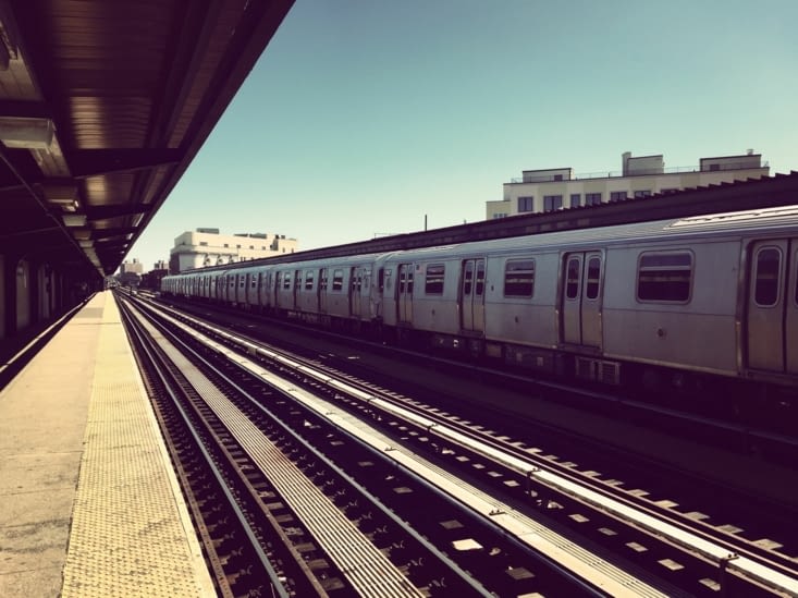 Sinon le métro New Yorkais ça donne ça