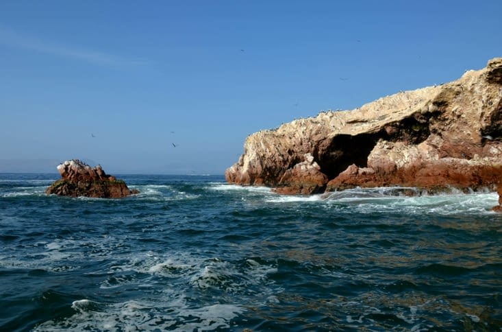 Les îles au milieu du Pacifique
