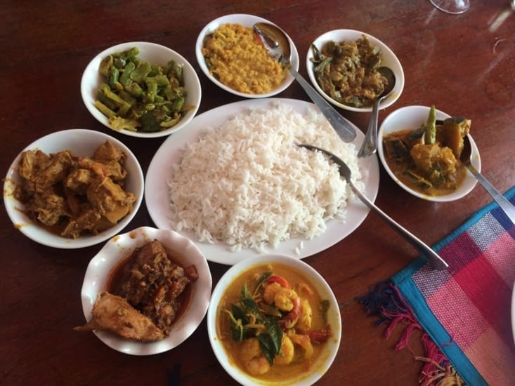 Curry Sri Lankais, bien spicy