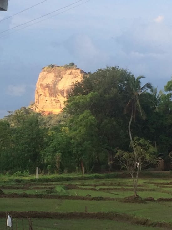 Le rocher de Sigirya