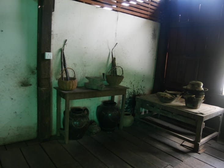 Visite d'une maison traditionnelle Khmer