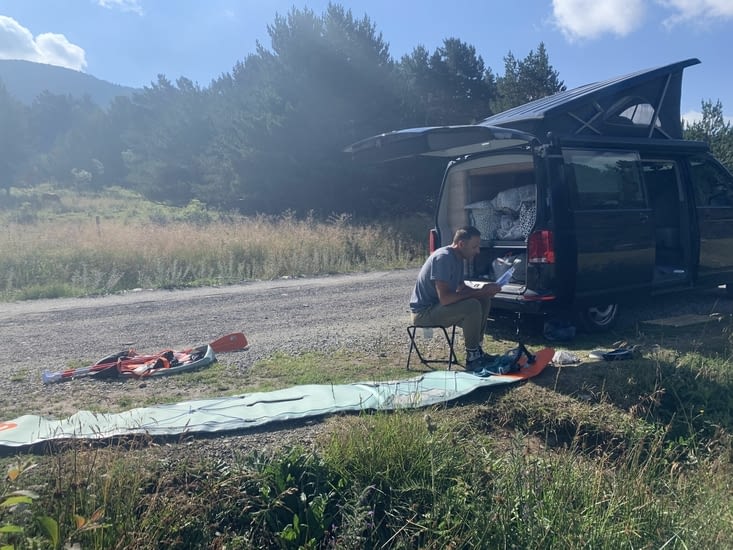 Paddle double 🏄Bon vu que c’est une première déjà on lit bien la notice avant 😂