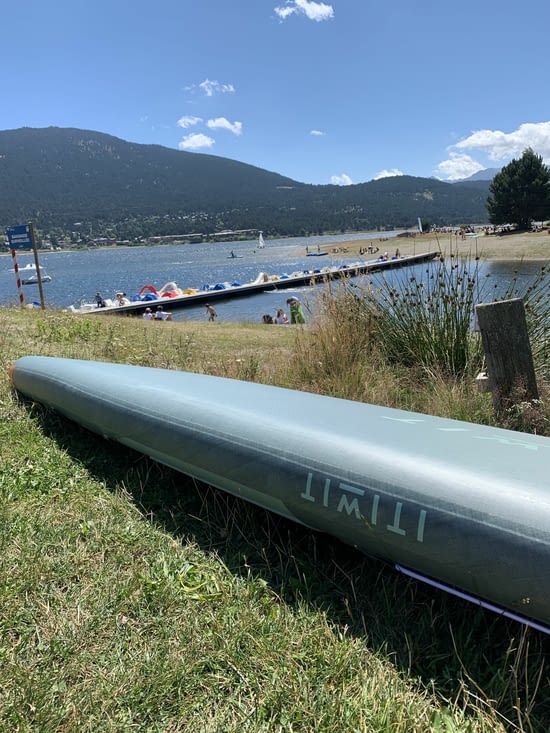 Traversée pour aller dejeuner à la base nautique  ! Au top !