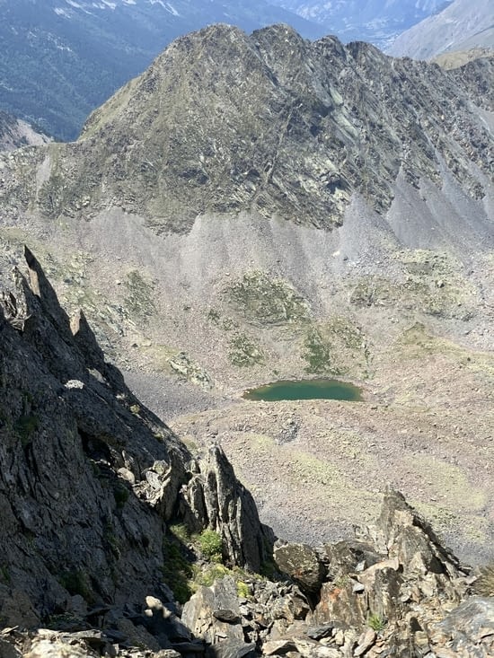 Arrivée au top du pic Carlit 😜 impressionnant grandiose cuite et angoissée du vide 😨
