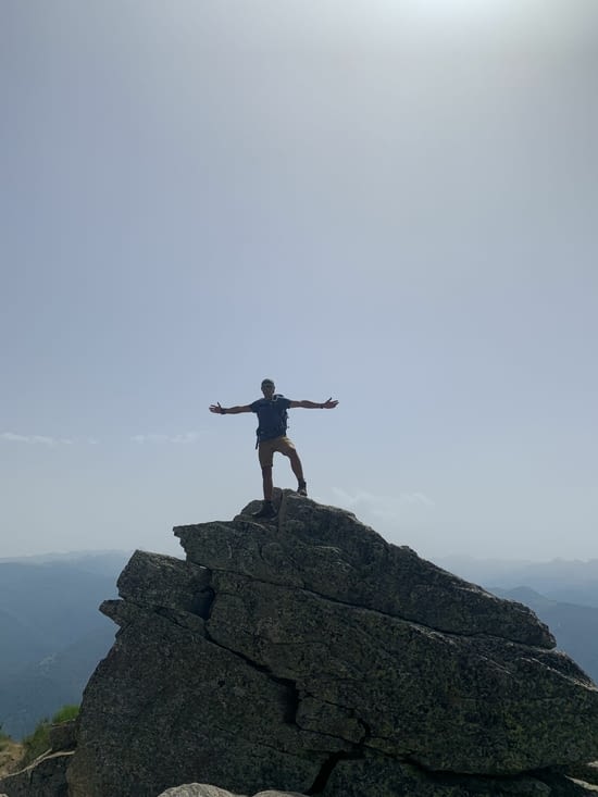 Et après un bon repos au bord de l étang à l’ombre la descente est vraiment facile