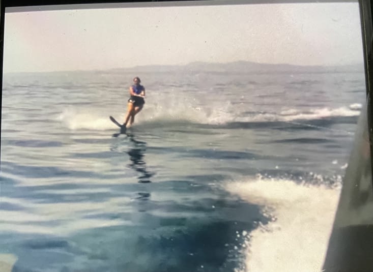 Après 10 ans sans en faire trop heureuse sortie en mono au 2 eme essai 🤪