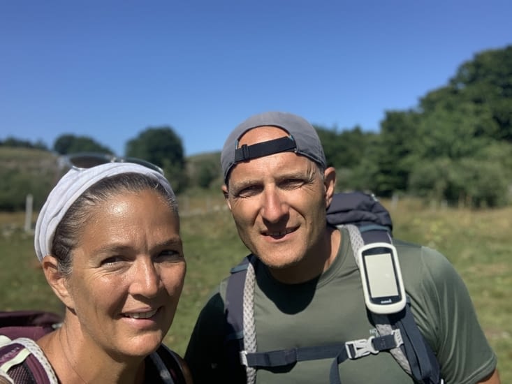 Photo de la dernière  rando de ces vacances