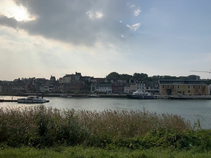 Retour au van puis balade en vélo pour découvrir saint Valéry