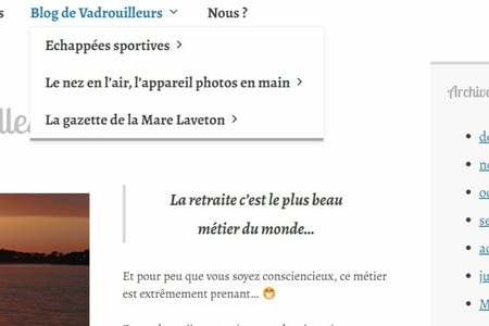 Lien nouveau blog : https://nosvadrouillesderetraites.wordpress.com/